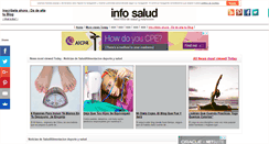 Desktop Screenshot of info-salud.net